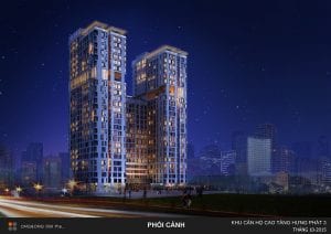 the golden star phoi canh ve dem