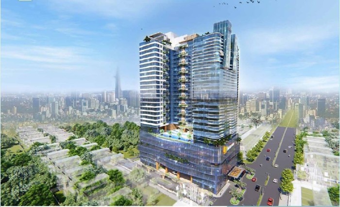 Phối cảnh dự kiến dự án căn hộ Hưng Lộc Phát Complex tại KDC Trung Sơn, Bình Chánh